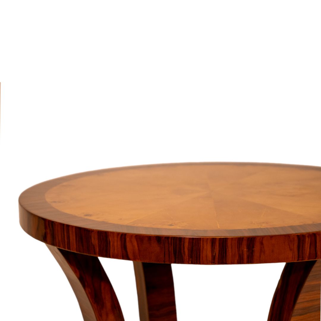 Art Deco Side Table Round - Coltrane