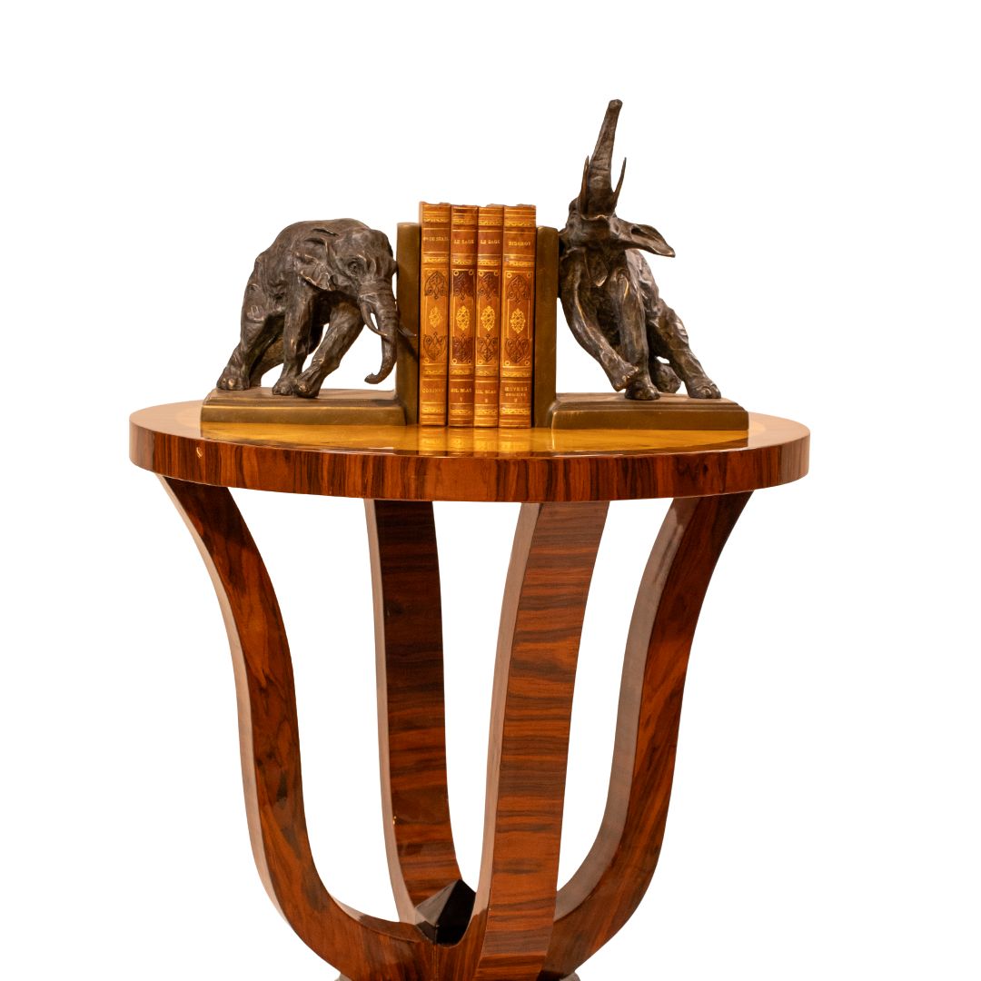 Art Deco Side Table Round - Coltrane