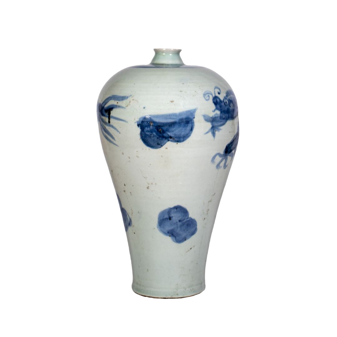 Chinesische Porzellan-Meiping-Vase – Drache