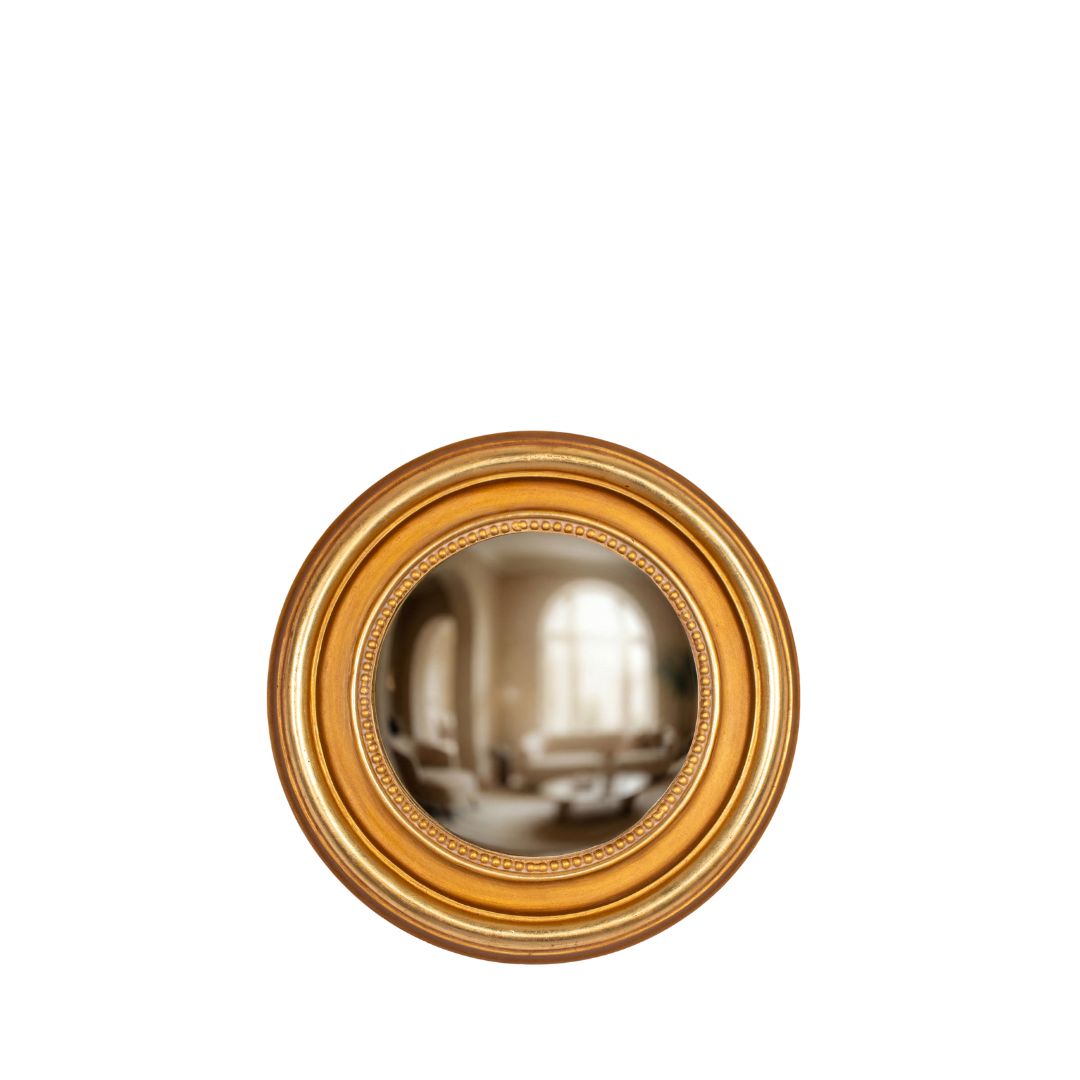 Gouden Butler Spiegel Rond - Cécile - 45 cm