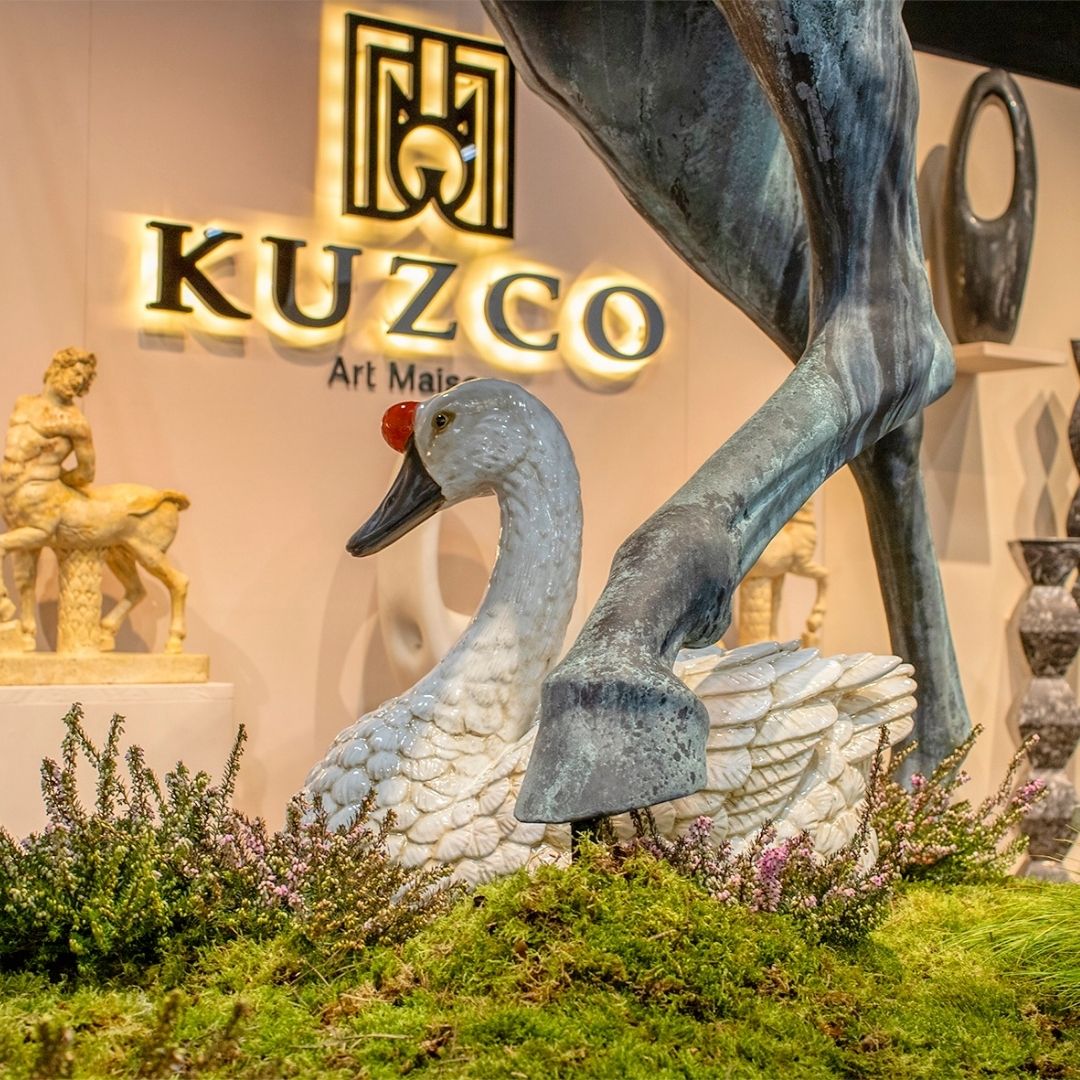 Sculpture de Jardin en Bronze - Cheval au Galop
