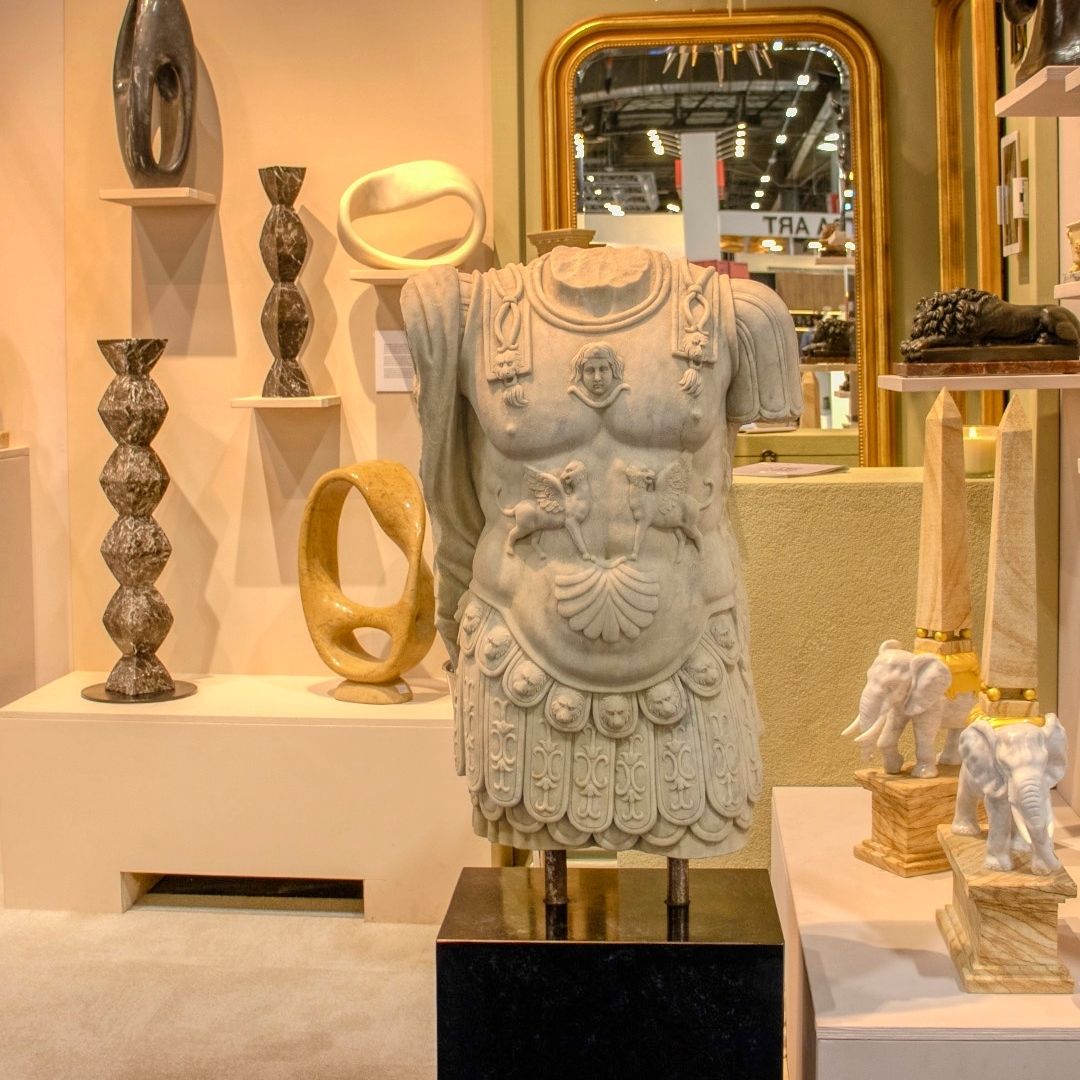 Romeinse Torso met Kuras en Paludamentum
