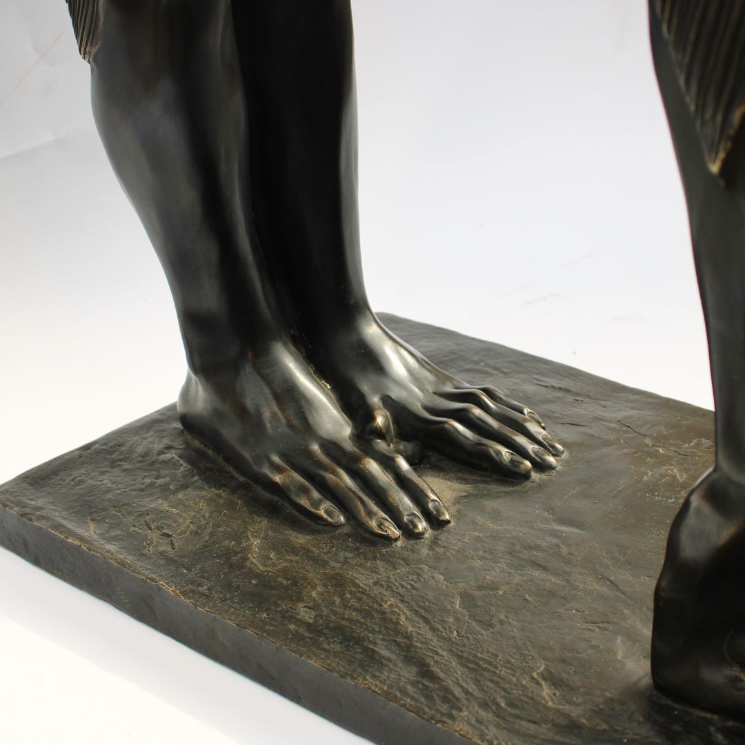 Bronze Baboon after Rembrandt Bugatti