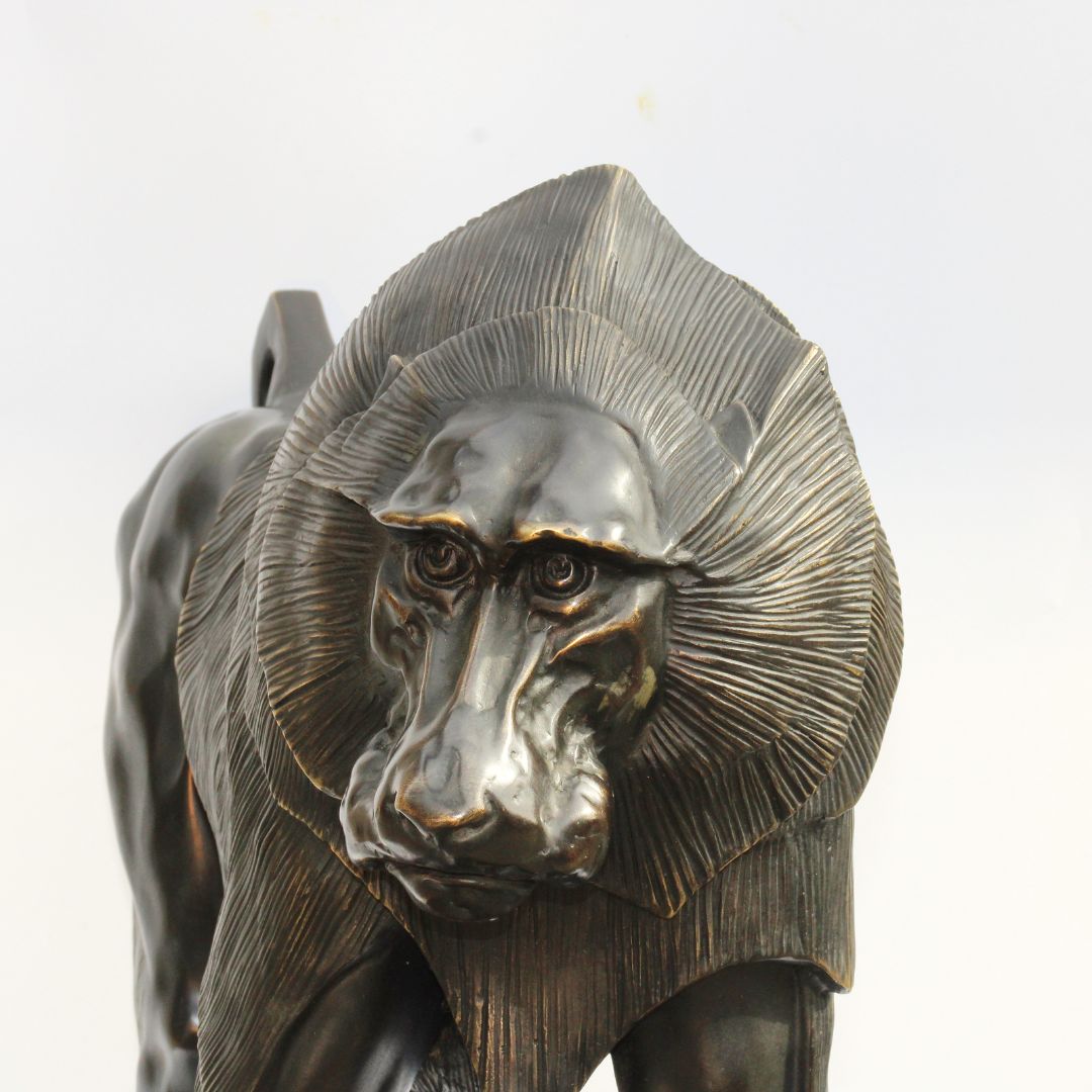 Bronze Baboon after Rembrandt Bugatti