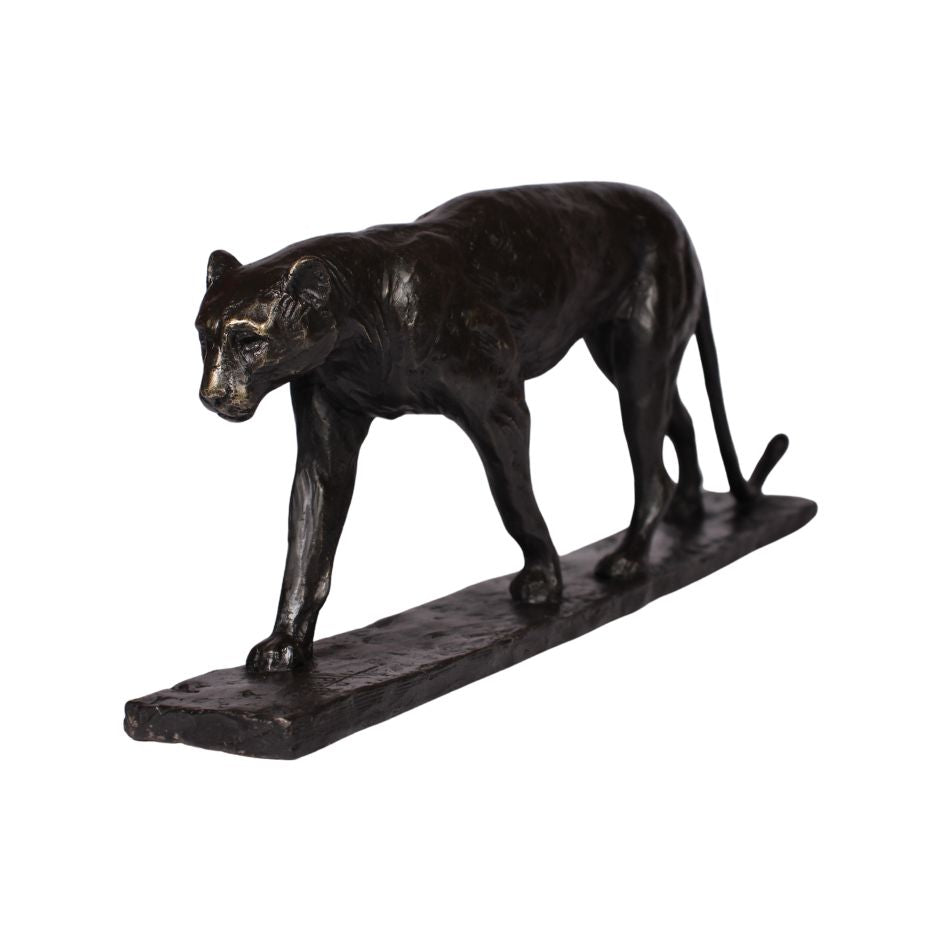 Zwarte Panter Bronzen Beeld