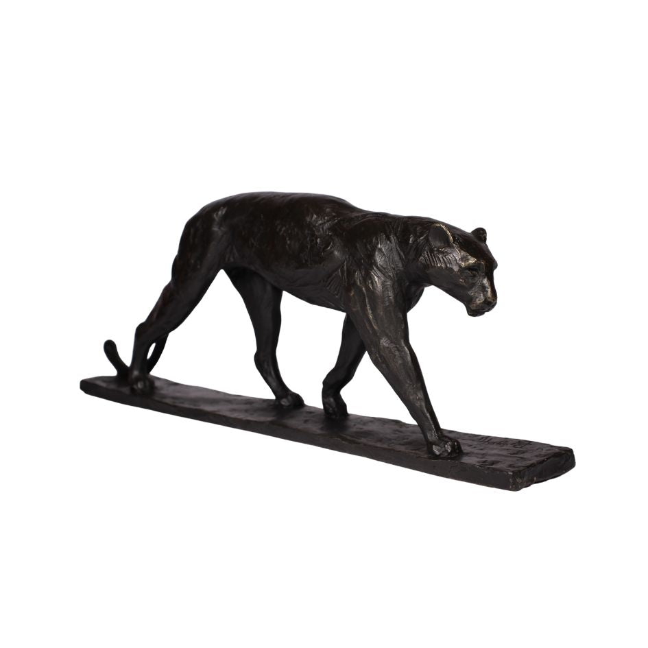 Zwarte Panter Bronzen Beeld