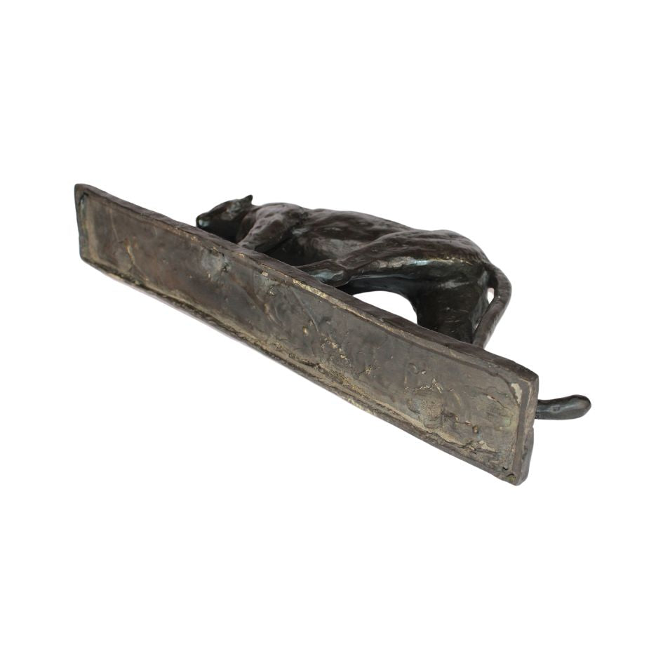 Zwarte Panter Bronzen Beeld