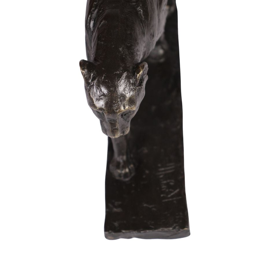 Zwarte Panter Bronzen Beeld