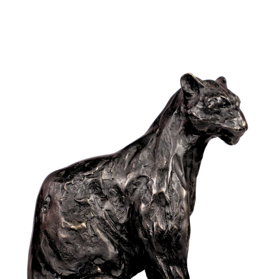 Bronze Seated Panther