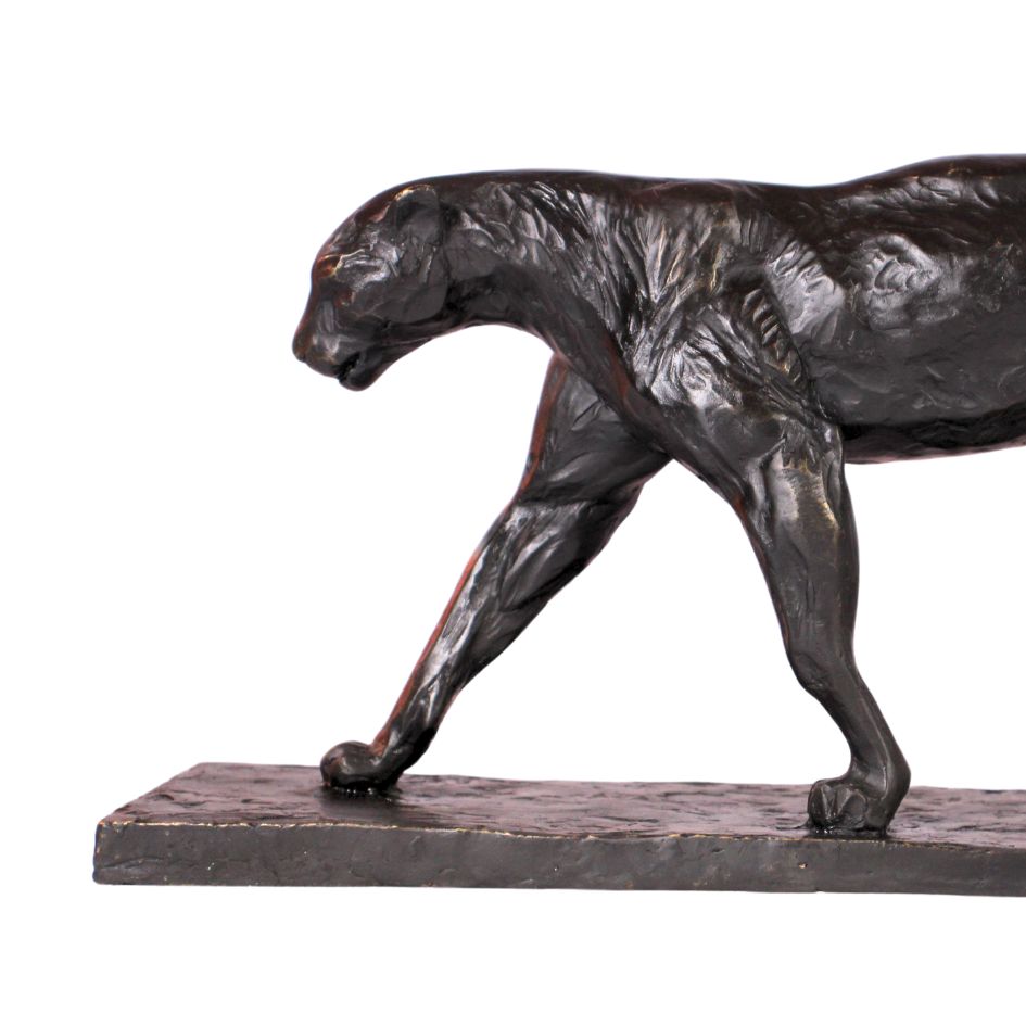 Bronze Two Leopards