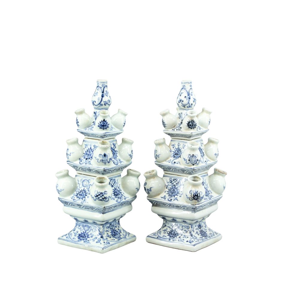 Vases à Tulipes Amélie – Paire