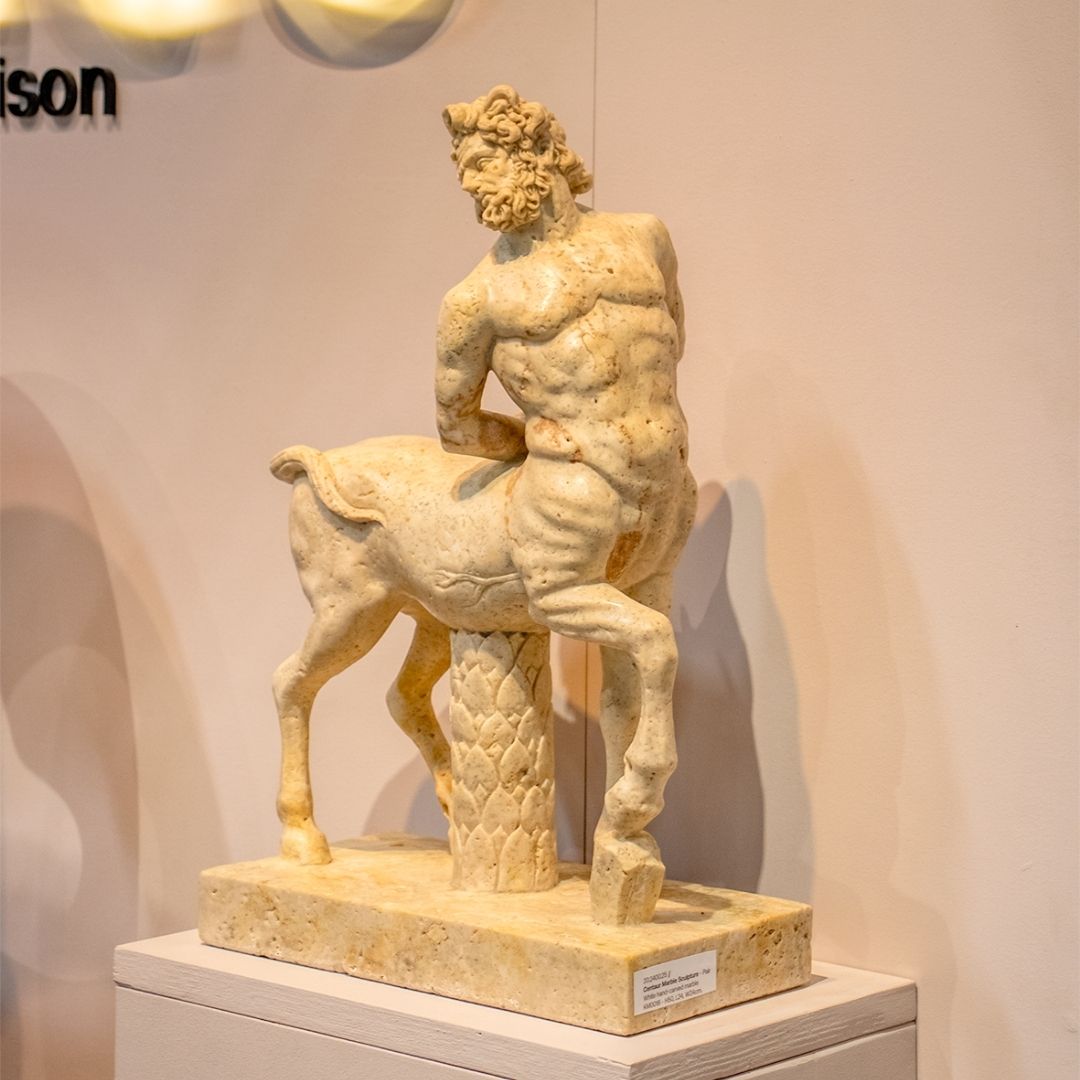 Marble Borghese Centaurs - Pair
