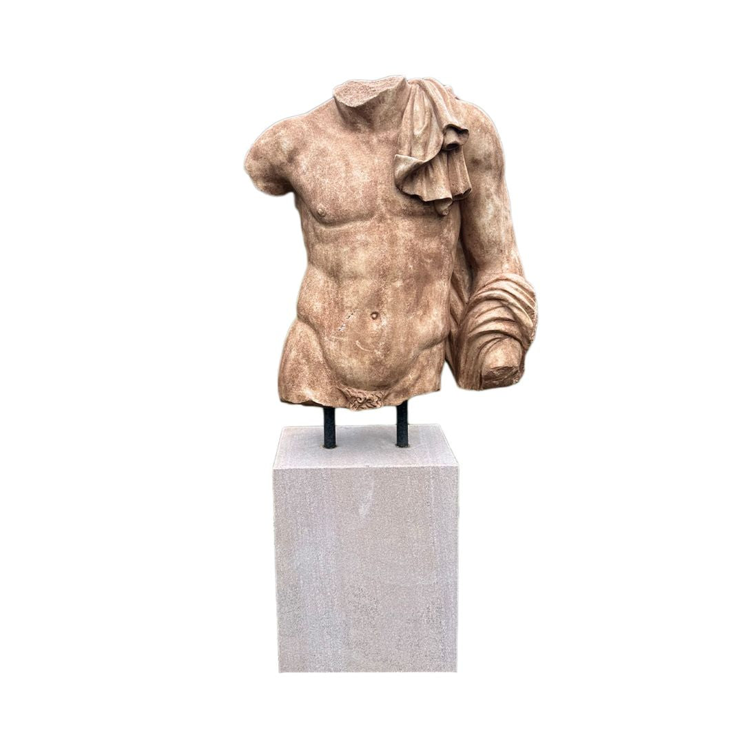Romeinse Marmeren Torso met Toga