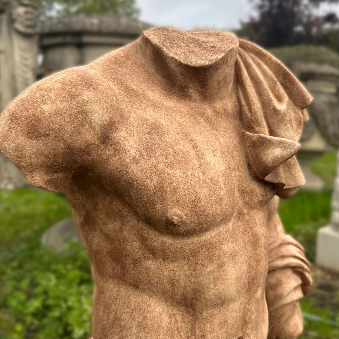 Romeinse Marmeren Torso met Toga
