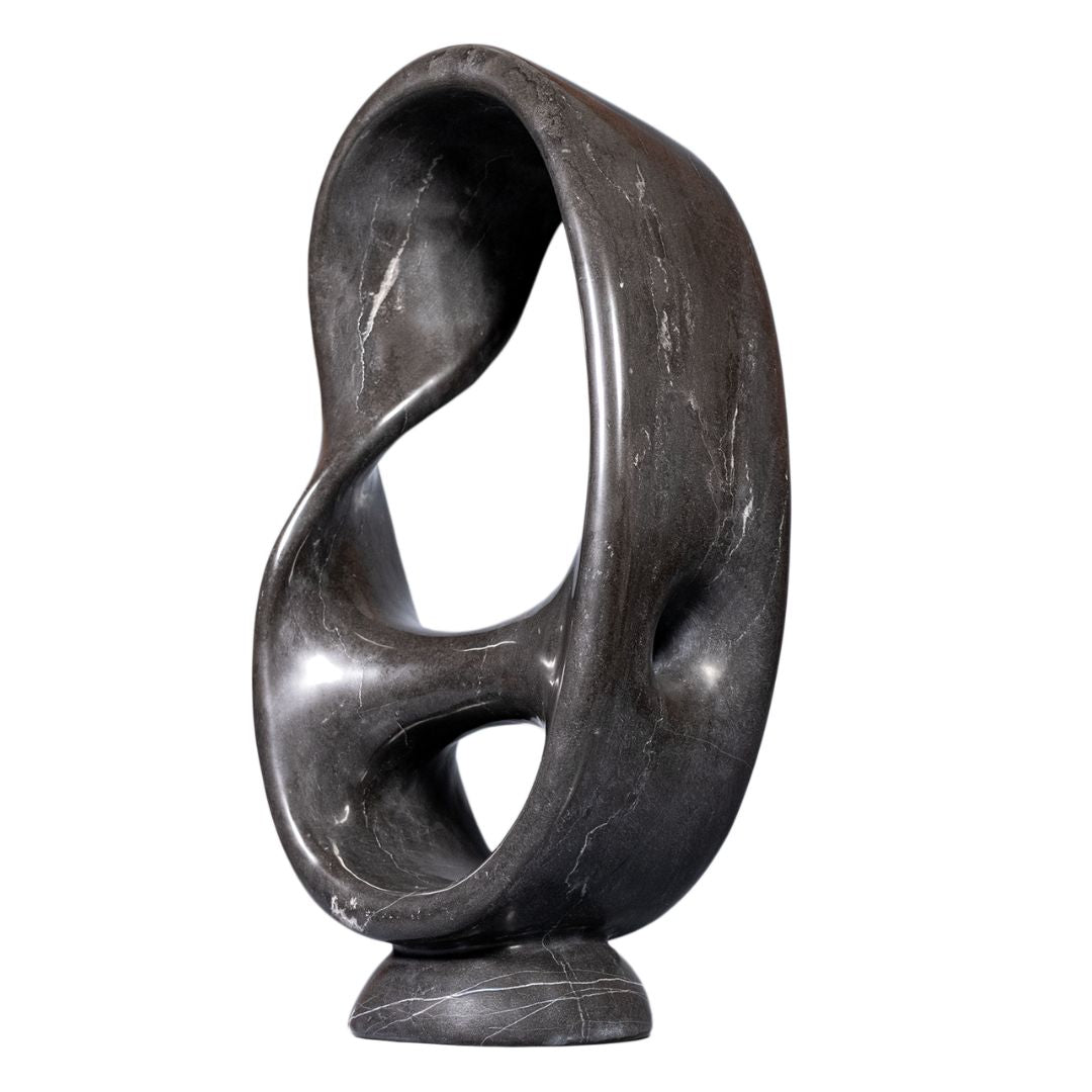 Tijdmachine door David Liang (b.1976) - Zwart Marmer