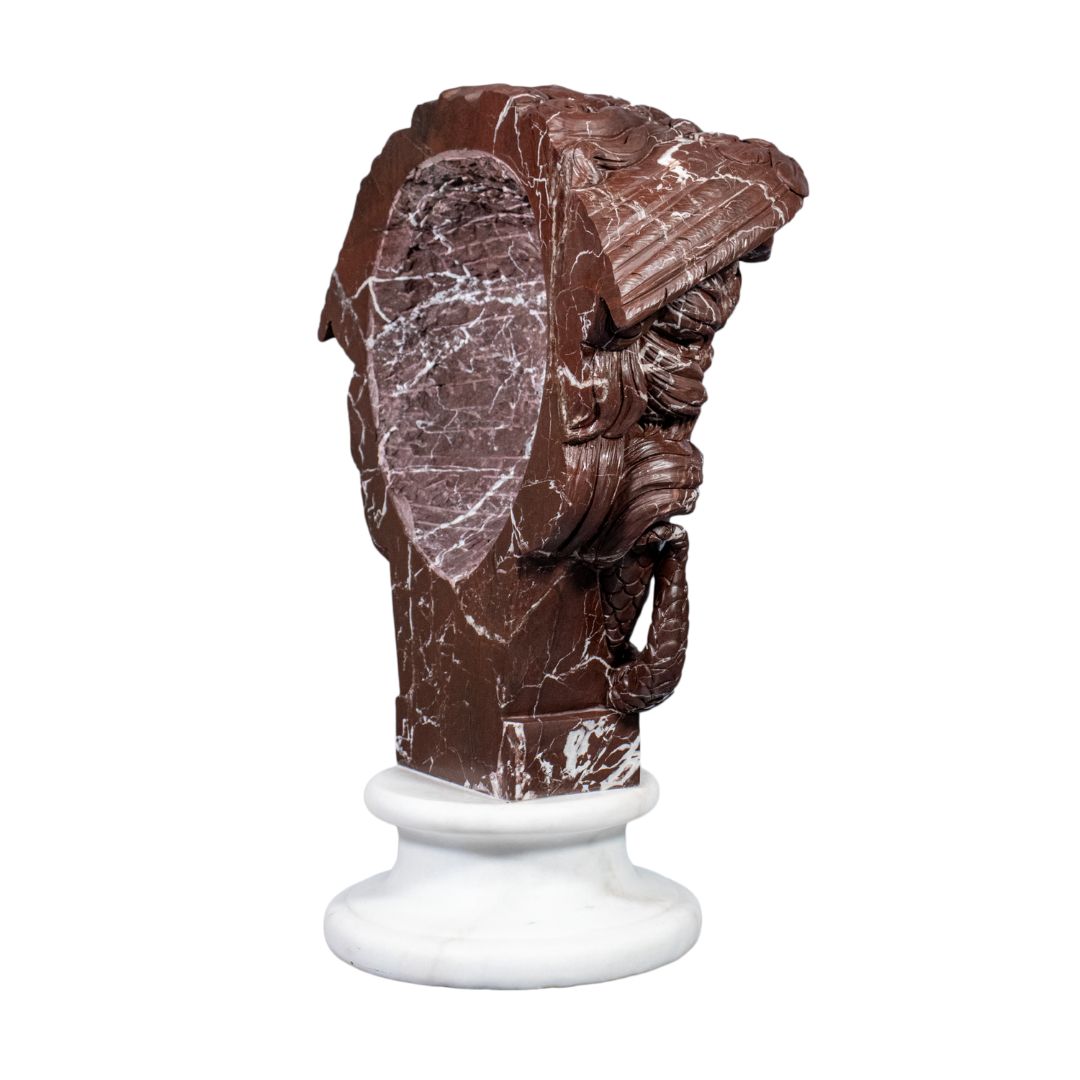 Marmer Hoofd van Medusa