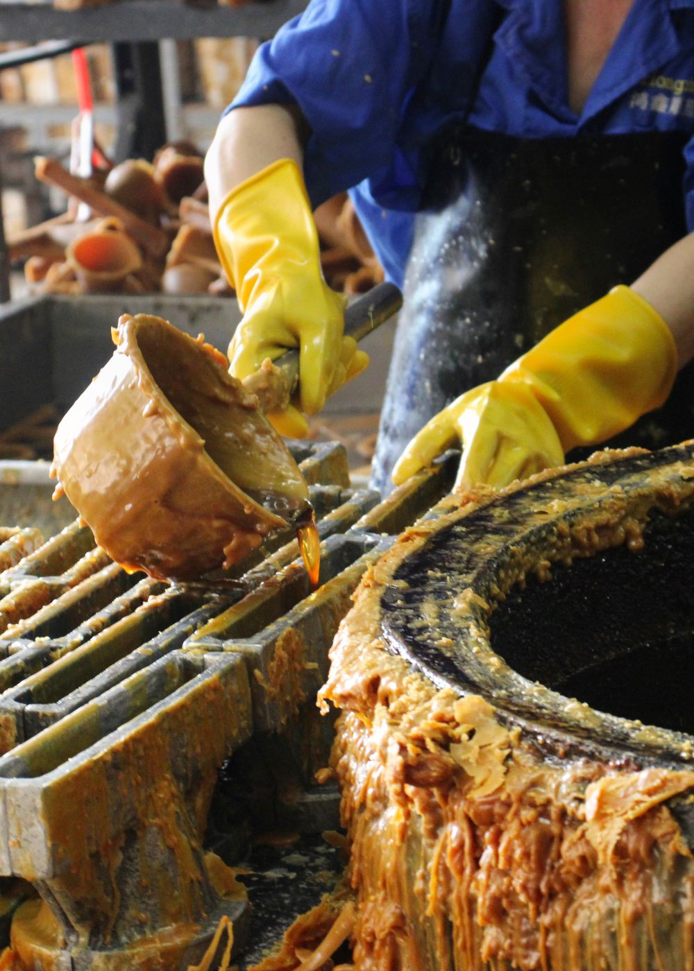 Hoe worden bronzen beelden gemaakt?