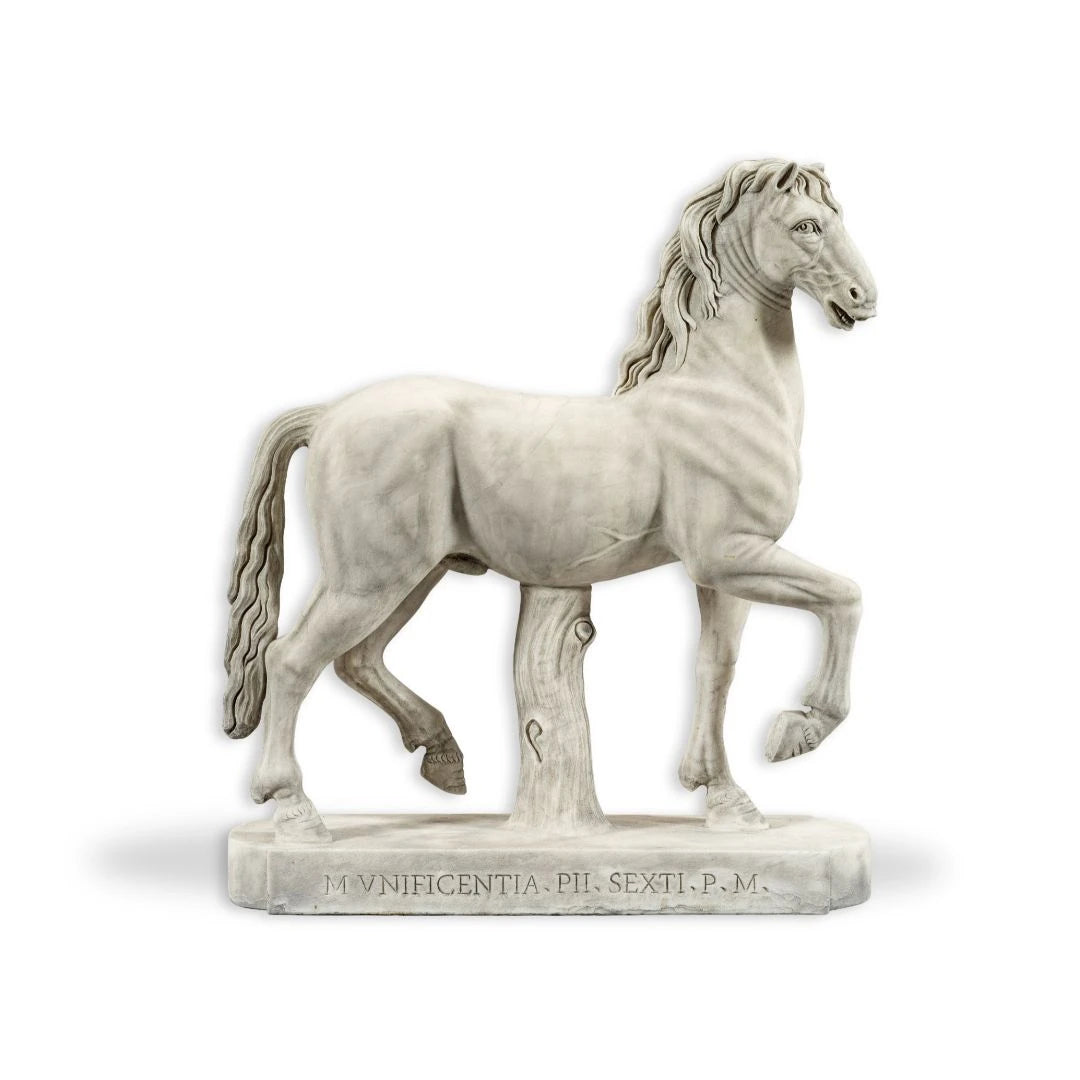 Kuzco Marble Sculptures Collection Horse Vatican Antique