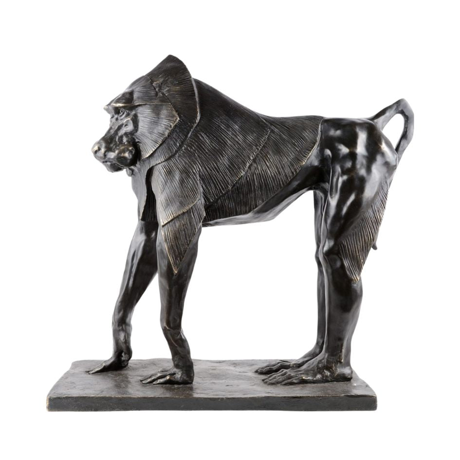 Bronze Baboon after Rembrandt Bugatti