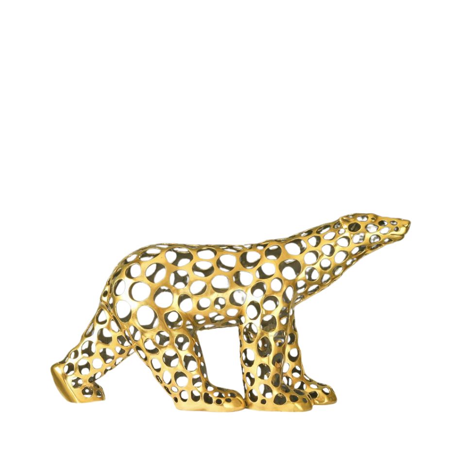 Golden Polar Bear inspired by François Pompon