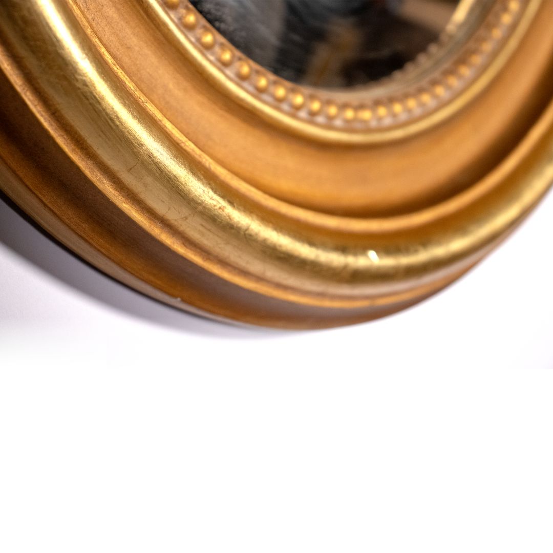 Miroir Rond Doré Butler - Cécile - 45 cm