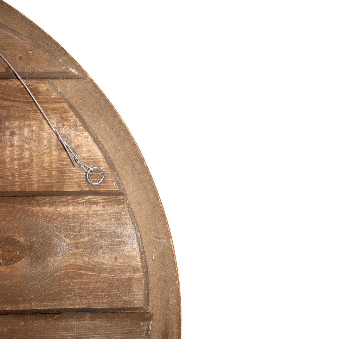 Round Gold Mirror - Cécile - 80 cm