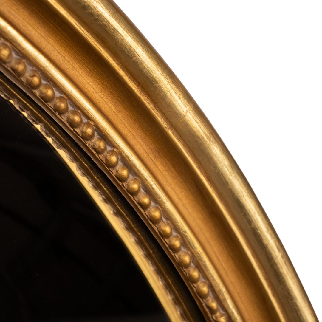 Gouden Butler Spiegel Rond - Cécile - 100 cm