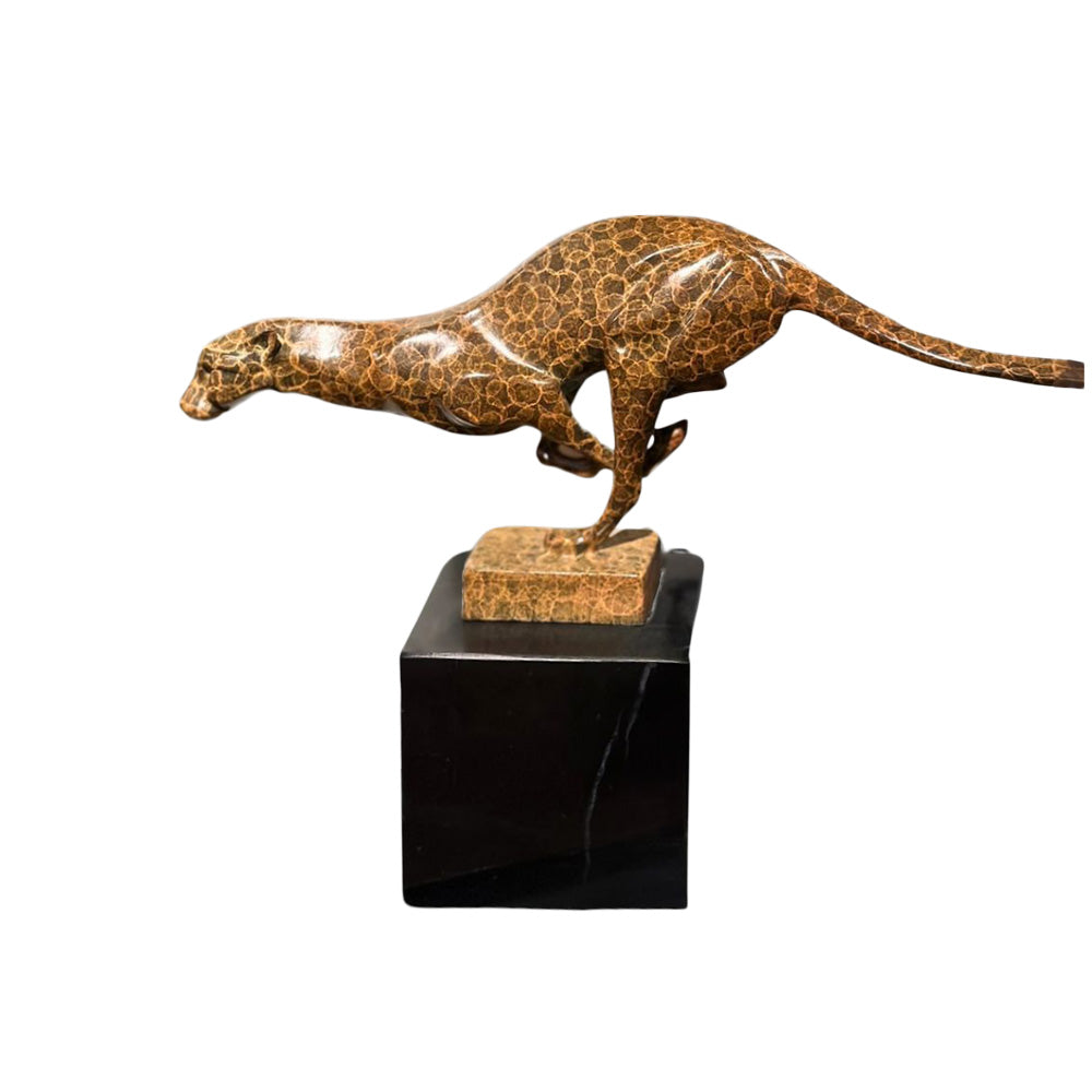 Bronze Cheetah on the Hunt