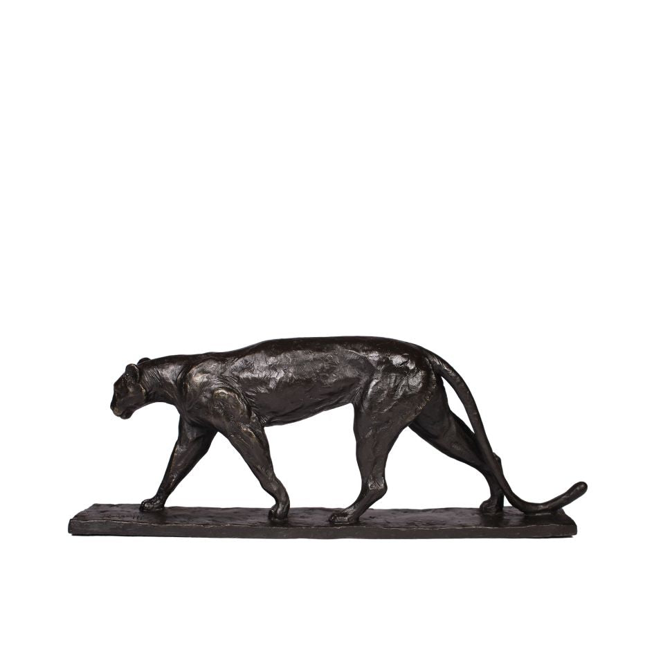 Zwarte Panter Bronzen Beeld