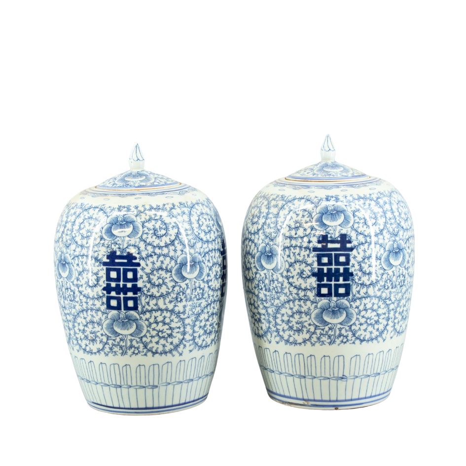 Chinese Gemberpotten Mason - set