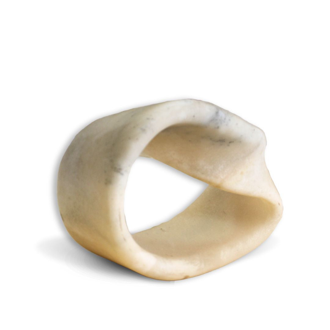 Eternal Harmony - White Marble Ring