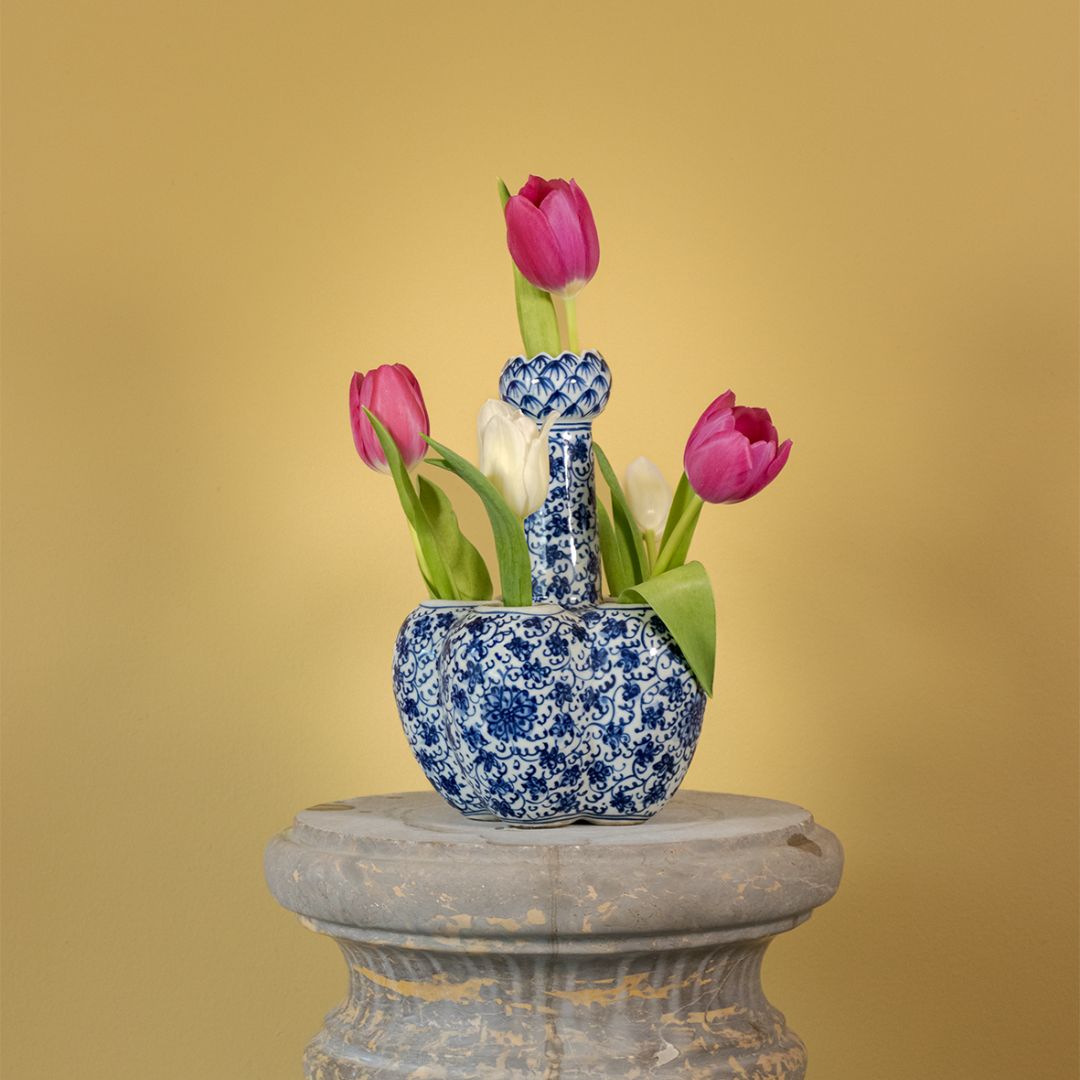 Tulpenvaas - Kangxi Revival Stijl