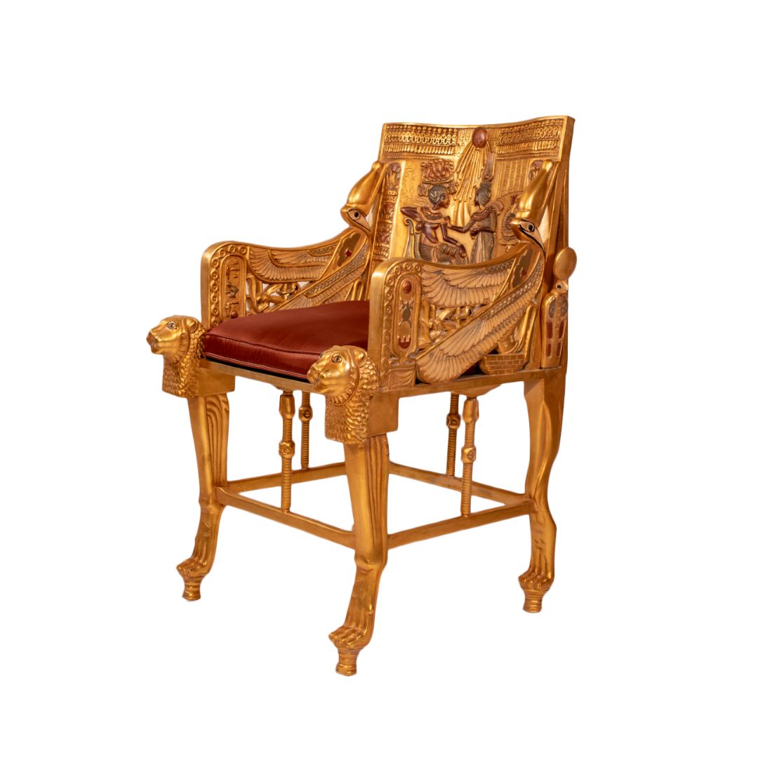 The Golden Throne of Tutankhamun