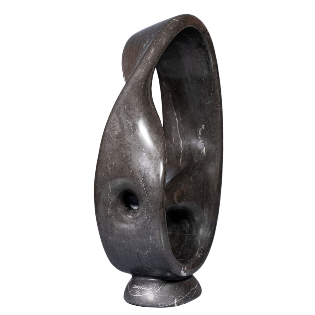 Tijdmachine door David Liang (b.1976) - Zwart Marmer