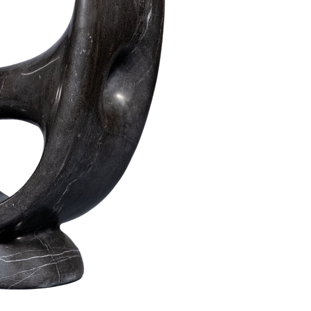 Tijdmachine door David Liang (b.1976) - Zwart Marmer